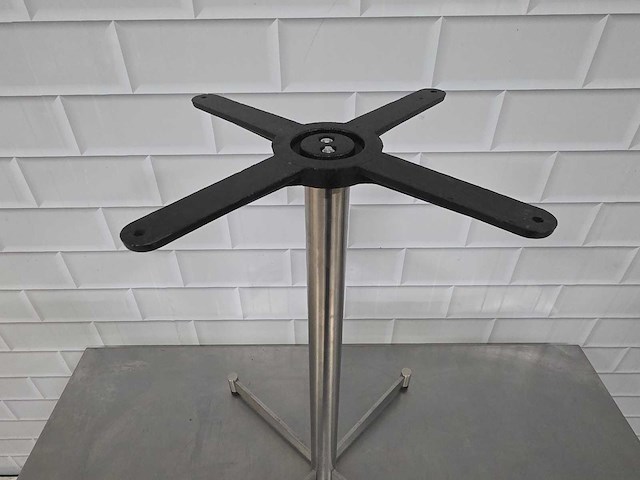 Satelliet rvs tafelpoot (8x) - afbeelding 4 van  5