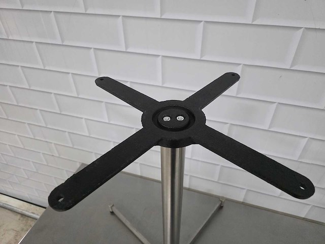 Satelliet rvs tafelpoot (8x) - afbeelding 4 van  5