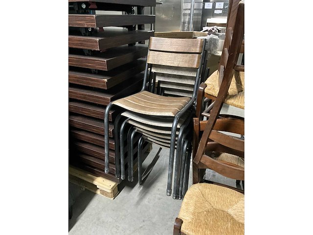 Satelliet terrasstoelen (7x) - afbeelding 6 van  6