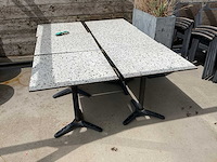 Satelliet terrastafel (6x) - afbeelding 1 van  2