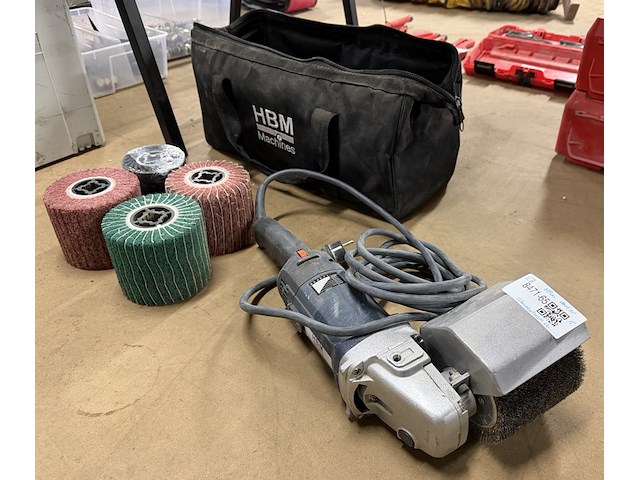 Satineer borstelmachine met accessoires hbm - afbeelding 1 van  7