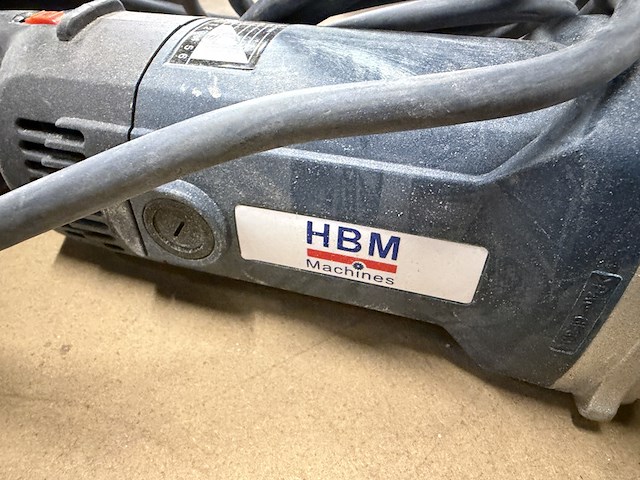 Satineer borstelmachine met accessoires hbm - afbeelding 3 van  7