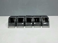 Satino black - toiletpapier houders (5x) - afbeelding 4 van  10