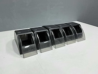 Satino black - toiletpapier houders (5x) - afbeelding 5 van  10