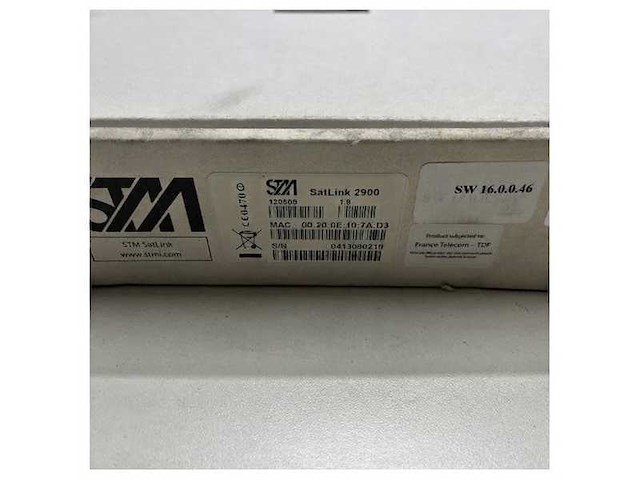 Satlink 2900 stm vsat satelliet receiver modem - afbeelding 4 van  5