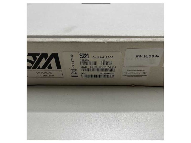 Satlink 2900 stm vsat satelliet receiver modem - afbeelding 5 van  6