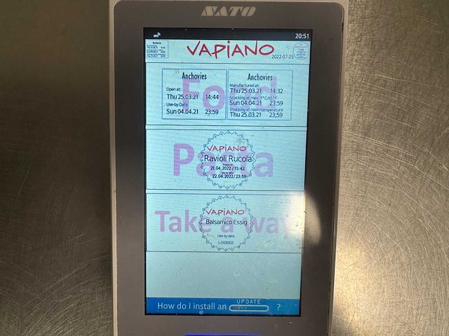 Sato - fx3-lx - labelprinter - afbeelding 3 van  4