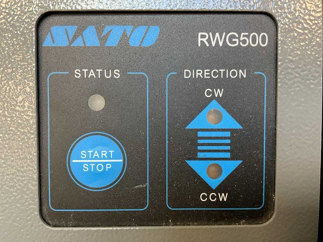 Sato - rwg500 rewinder - labelprinter - afbeelding 11 van  11