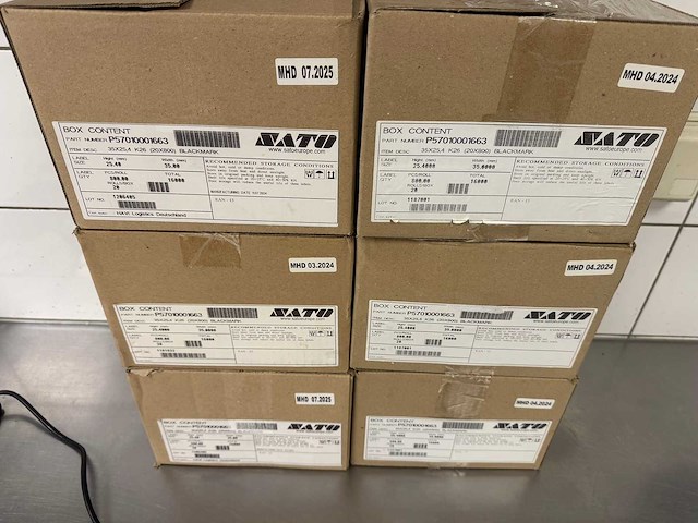 Sato - th 208 - labelprinter - afbeelding 3 van  3