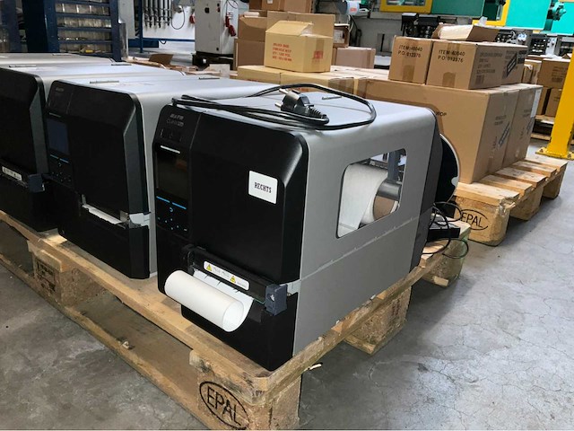 Sato cl4nx plus professionele labelprinter (2x) - afbeelding 3 van  4