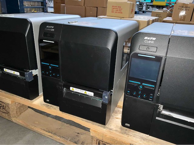 Sato cl4nx plus professionele labelprinter - afbeelding 1 van  5