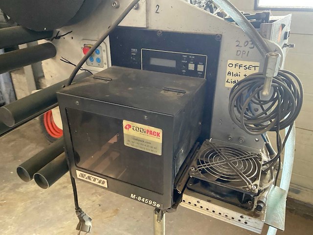 Sato m-8459se barcodeprinter - afbeelding 1 van  9