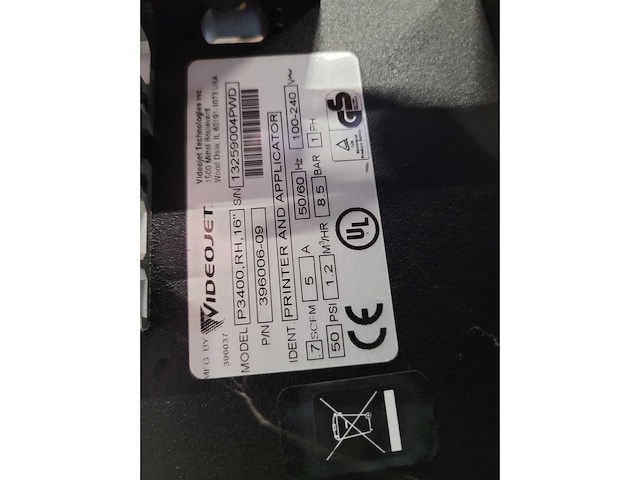 Sato m-8485se print- en etiketteermachine - afbeelding 3 van  7