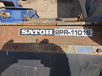 Satoh 2pr-1101s grondfrees - afbeelding 5 van  5