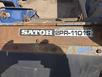 Satoh 2pr-1101s grondfrees - afbeelding 6 van  6