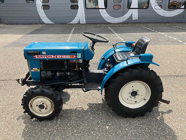 Satoh st-1510d 4wd minitractor - afbeelding 12 van  22