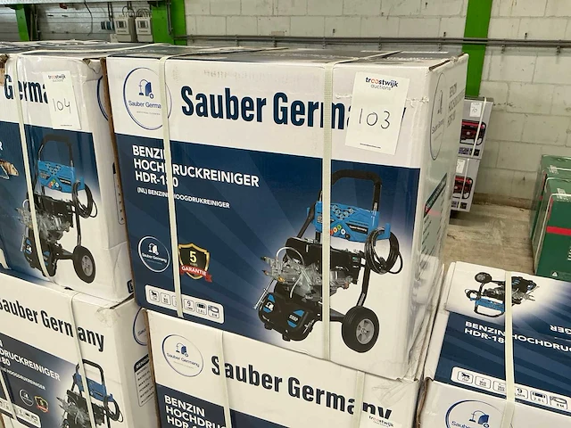 Sauber hdr-180 hogedrukreiniger - afbeelding 2 van  6
