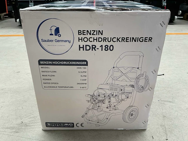 Sauber hdr-180 hogedrukreiniger - afbeelding 6 van  6