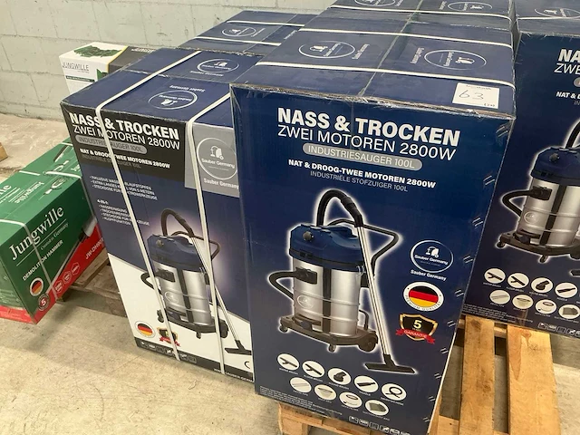 Sauber industriële stofzuiger (2x) - afbeelding 2 van  6