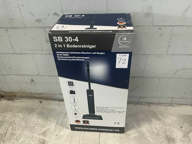 Sauber sb 30-4 vloerreiniger - afbeelding 2 van  5