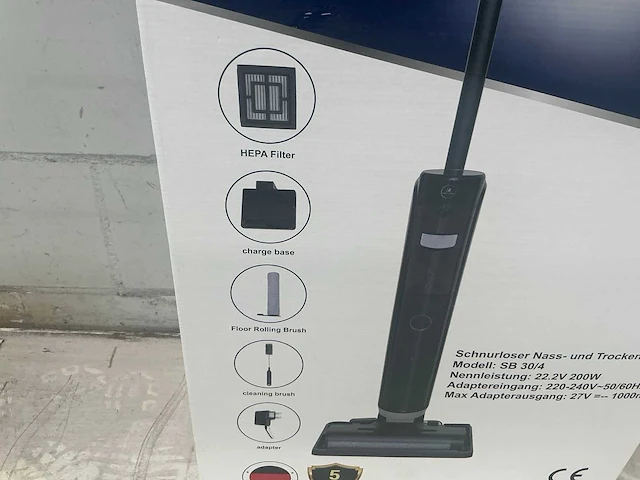 Sauber sb 30-4 vloerreiniger - afbeelding 4 van  5