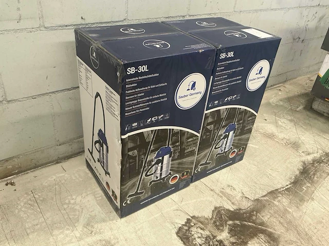 Sauber sb-30l industriële stofzuiger (2x) - afbeelding 3 van  5