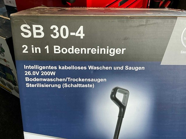 Sauber sb30-4 vloerreiniger - afbeelding 3 van  4
