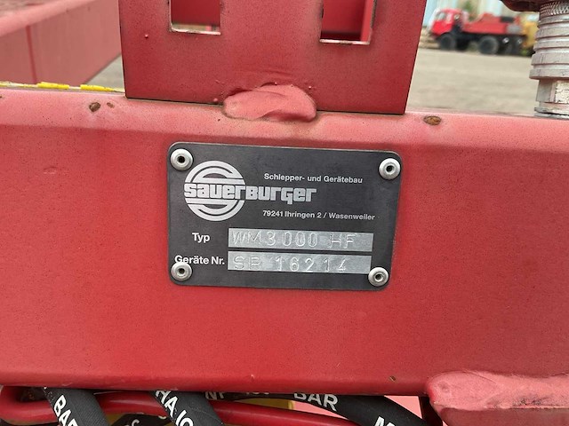 Sauerburger wm 3000 hf klepelmaaier - afbeelding 3 van  11