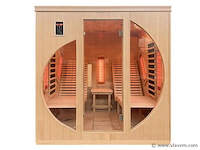 Sauna - infrarood rechthoekig 180x180 cm - afbeelding 1 van  5