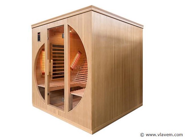 Sauna - infrarood rechthoekig 180x180 cm - afbeelding 3 van  5