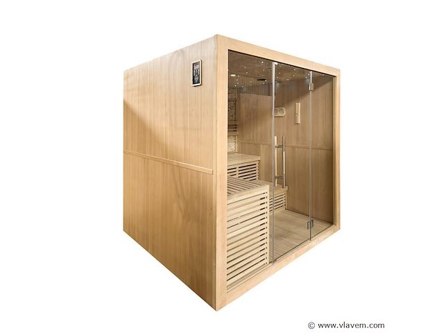 Sauna - rechthoekig 200x200x210cm - afbeelding 2 van  3
