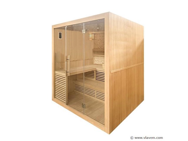 Sauna - rechthoekig 200x200x210cm - afbeelding 3 van  3