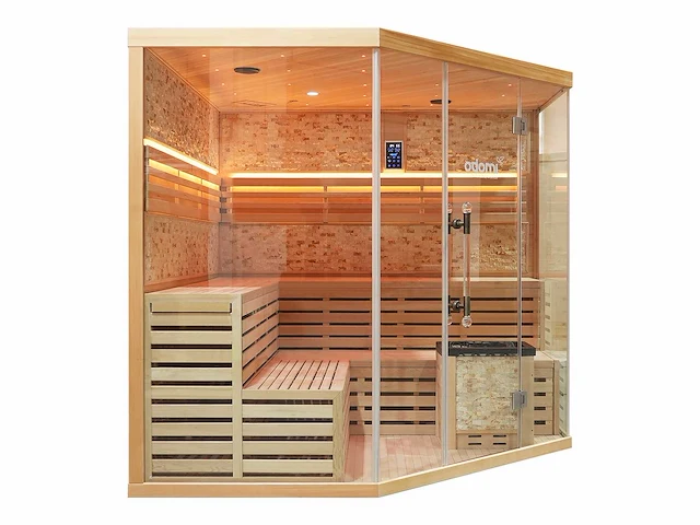 Sauna - vonato - 0 - prisma met kachel - afbeelding 3 van  10