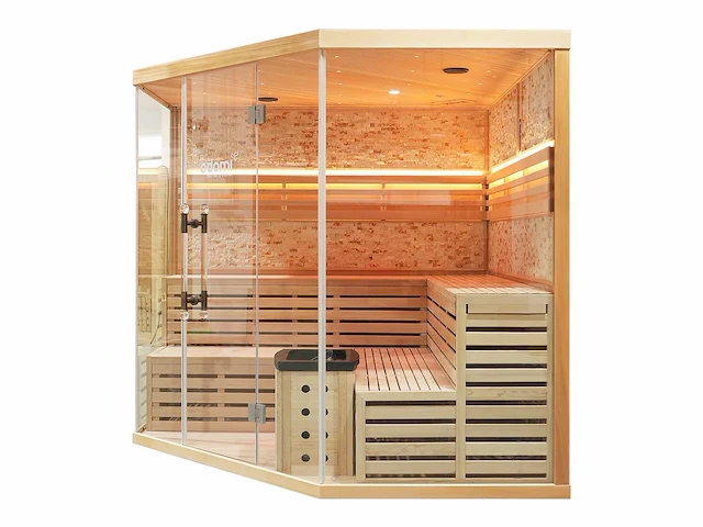 Sauna - vonato - 0 - prisma met kachel - afbeelding 4 van  10