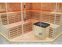 Sauna - vonato - 0 - prisma met kachel - afbeelding 5 van  10