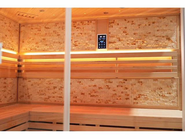 Sauna - vonato - 0 - prisma met kachel - afbeelding 8 van  10