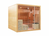 Sauna - vonato - 0 - vierkant met kachel - afbeelding 2 van  9