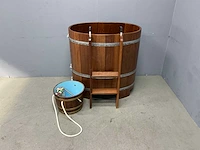 Sauna dompelton 100 x 72 x 100 cm - afbeelding 3 van  10