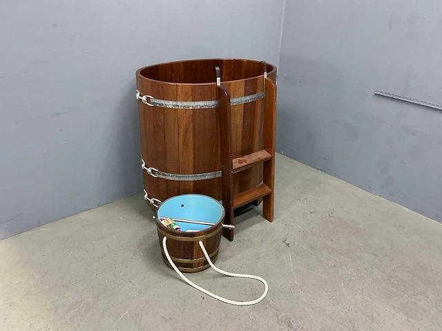 Sauna dompelton 100 x 72 x 100 cm - afbeelding 4 van  10