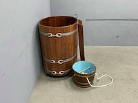 Sauna dompelton 100 x 72 x 100 cm - afbeelding 5 van  10