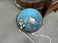 Sauna dompelton 100 x 72 x 100 cm - afbeelding 6 van  10