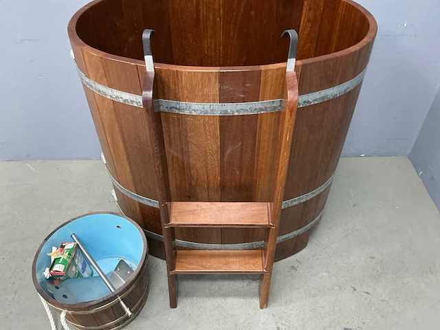 Sauna dompelton 100 x 72 x 100 cm - afbeelding 7 van  10