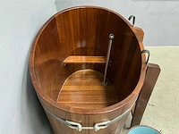 Sauna dompelton 100 x 72 x 100 cm - afbeelding 9 van  10