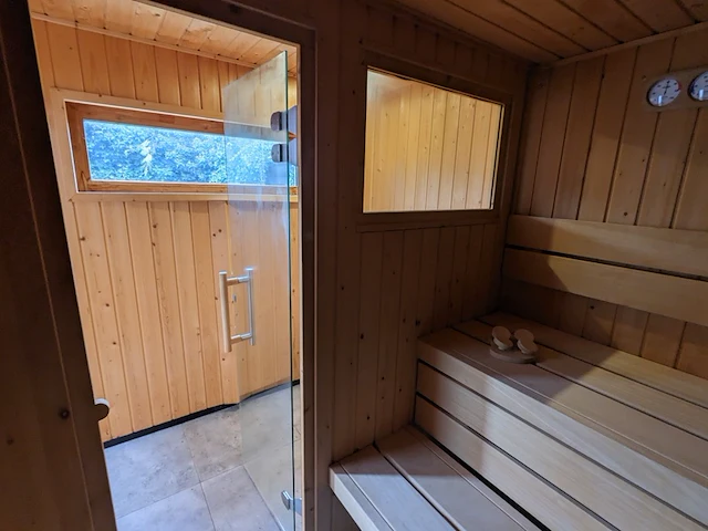 Sauna met voorportaal inclusief tuinschuur, bonhof - afbeelding 5 van  24