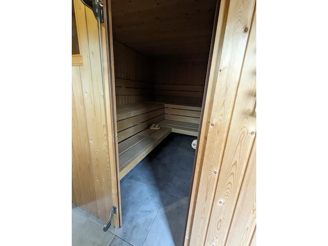 Sauna met voorportaal inclusief tuinschuur, bonhof - afbeelding 19 van  24