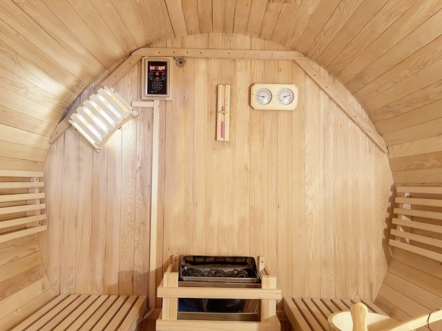 Sauna vonato, nordhavn, hout - afbeelding 3 van  4