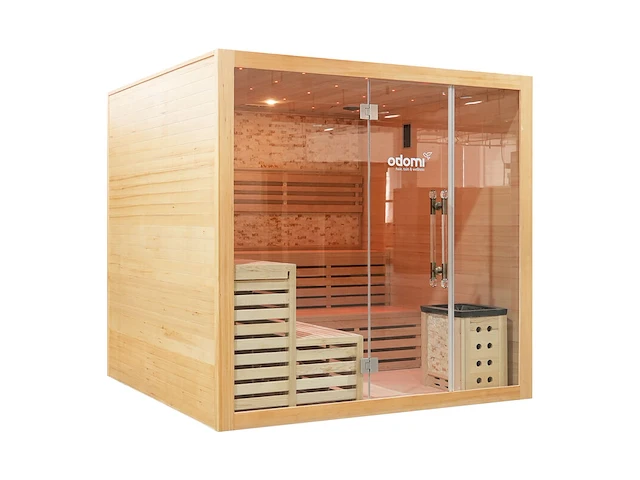Sauna, vonato, nordicsq, hout - afbeelding 2 van  9