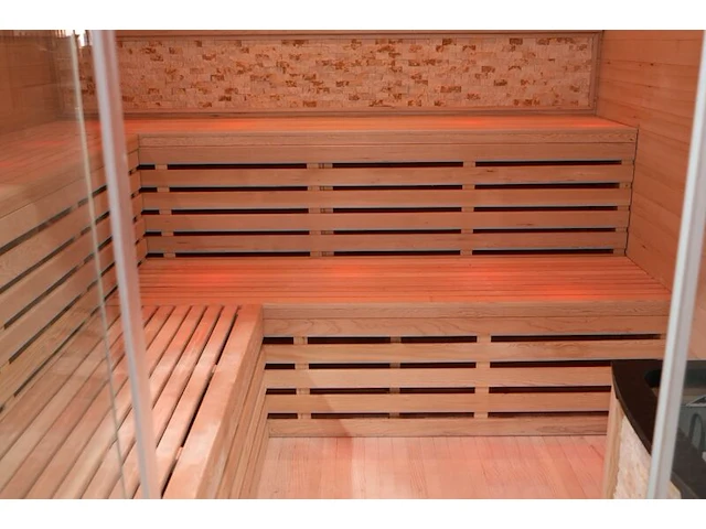 Sauna, vonato, nordicsq, hout - afbeelding 4 van  9