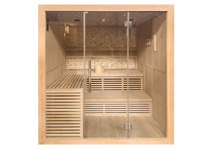 Sauna vonato terano hout - afbeelding 1 van  3