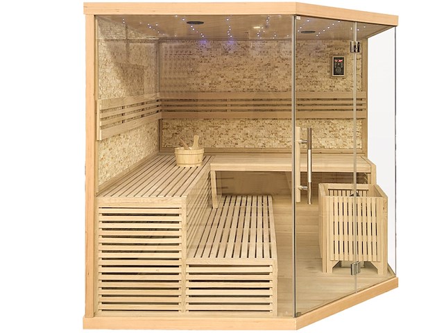 Sauna, vonato, velara, hout - afbeelding 2 van  3